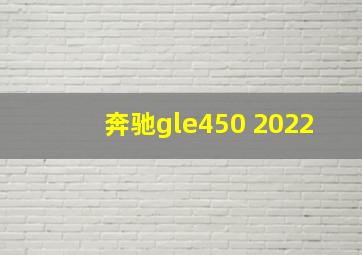 奔驰gle450 2022